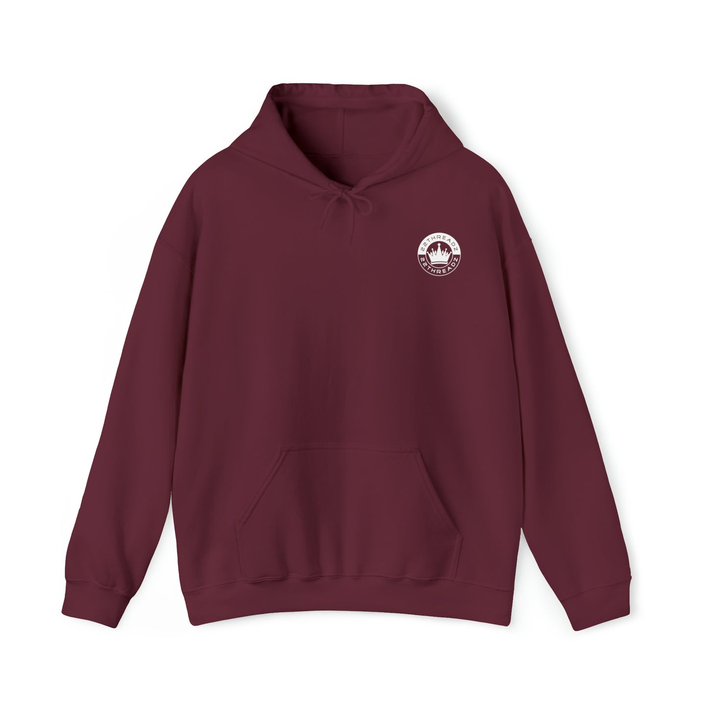 Maroon Hooded Sweatshirt