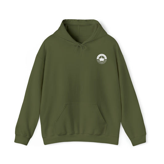 Military Green Hooded Sweatshirt