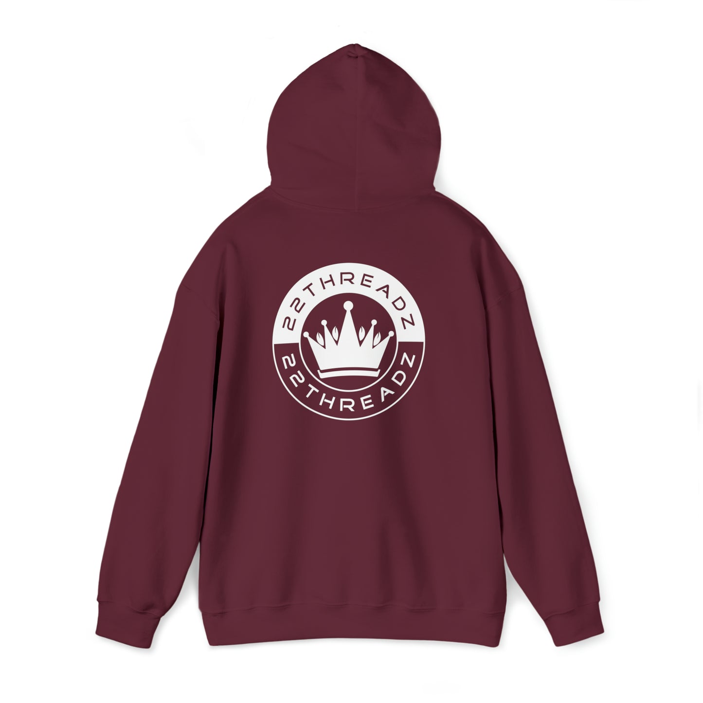 Maroon Hooded Sweatshirt