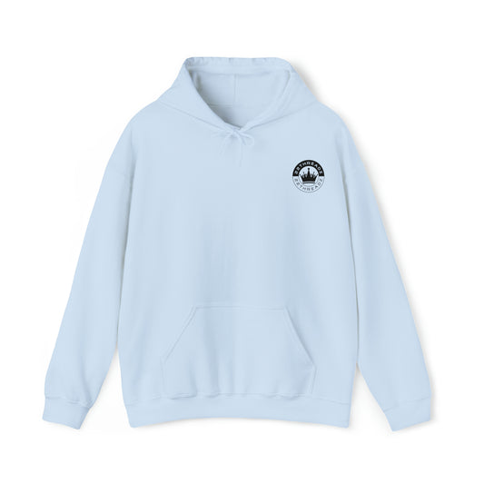 Sky Blue Hooded Sweatshirt